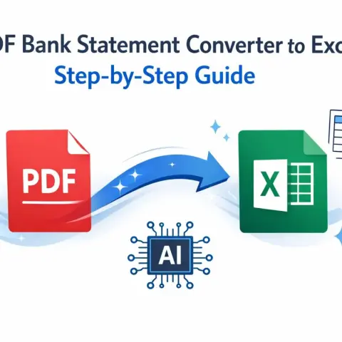Pdf Bank Statement Converter to Excel: Step-by-Step Guide