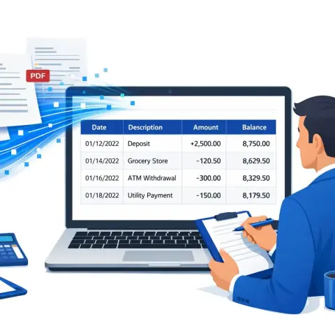 Using Bank Statement Converters for Financial Audits