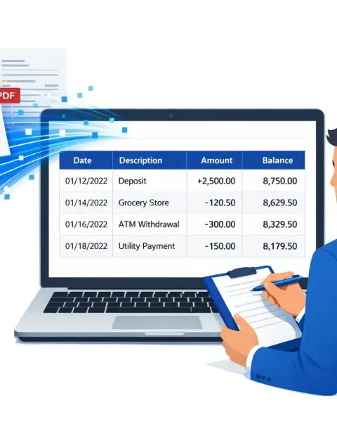 Using Bank Statement Converters for Financial Audits