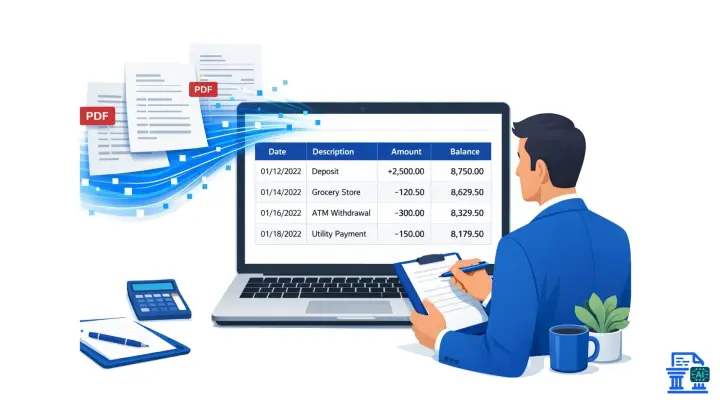 Using Bank Statement Converters for Financial Audits