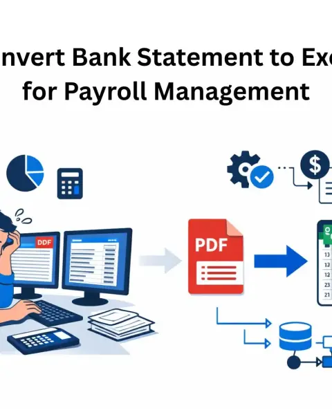 Convert Bank Statement to Excel for Payroll Management