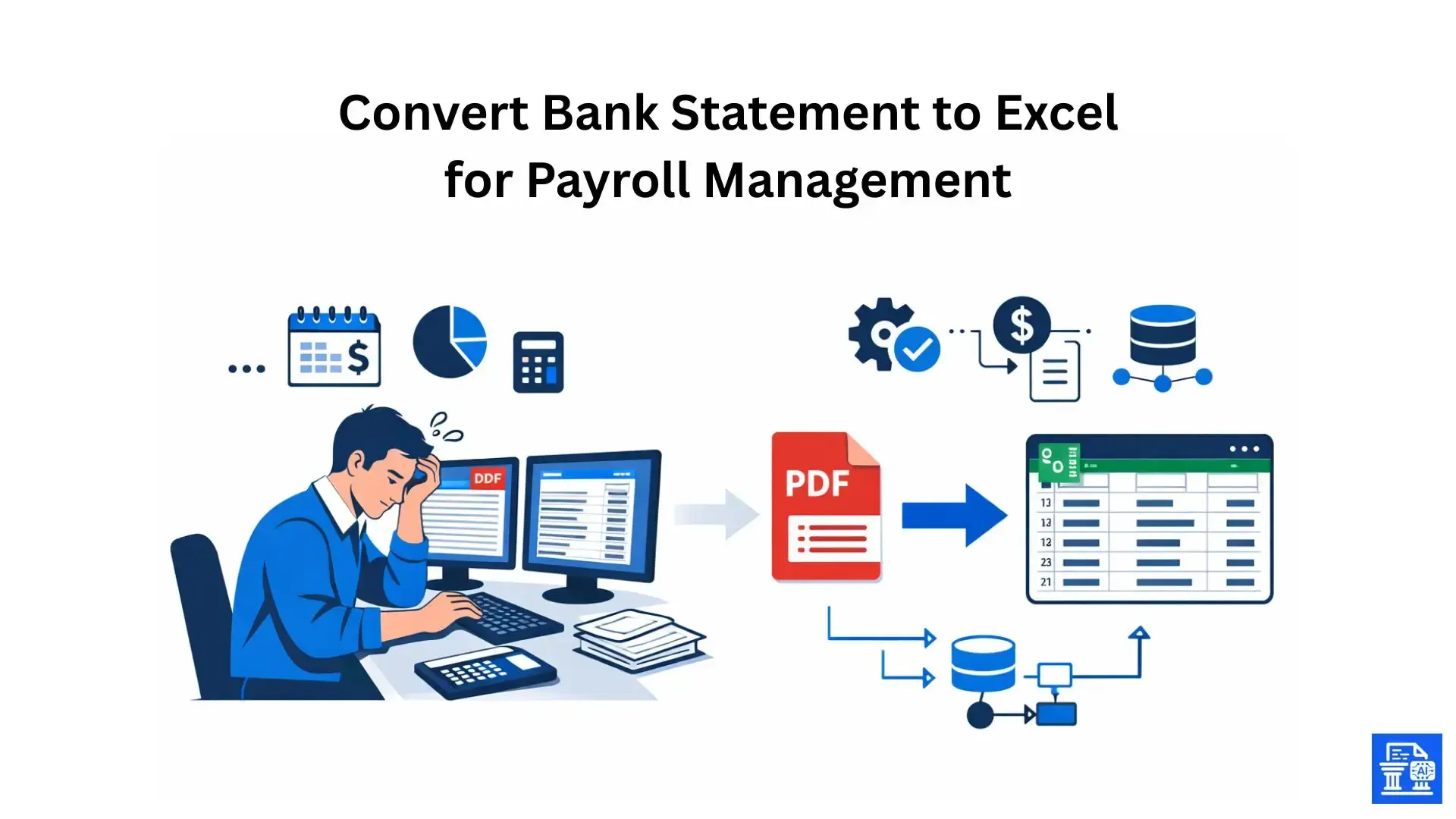 Convert Bank Statement to Excel for Payroll Management